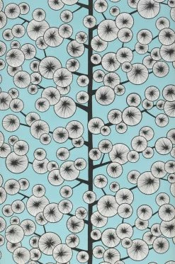 Tapete Cotton Tree Pastelltürkis -Wallpaper From The 70s Geschäft 690121 A Cotton Tree 2880x1440