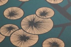 Tapete Cotton Tree Blaugrün 8 Tapete Cotton Tree Blaugrün -Wallpaper From The 70s Geschäft 690122 B Cotton Tree 2880x1440