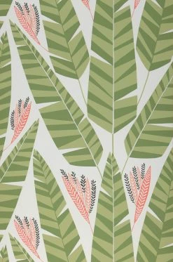 Tapete Jungle Resedagrün -Wallpaper From The 70s Geschäft 690181 Jungle 2880x1440