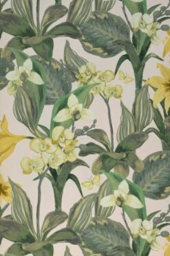 Tapete Marianne Gelbtöne -Wallpaper From The 70s Geschäft 715002 Marianne 2880x1440