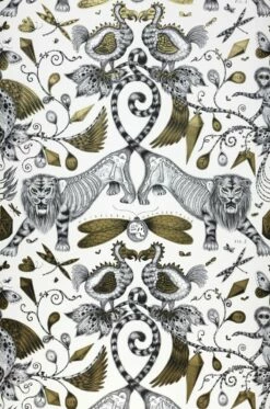 Tapete Extinct Perlgold 7 Tapete Extinct Perlgold -Wallpaper From The 70s Geschäft 745011 A Bobik 2880x1440