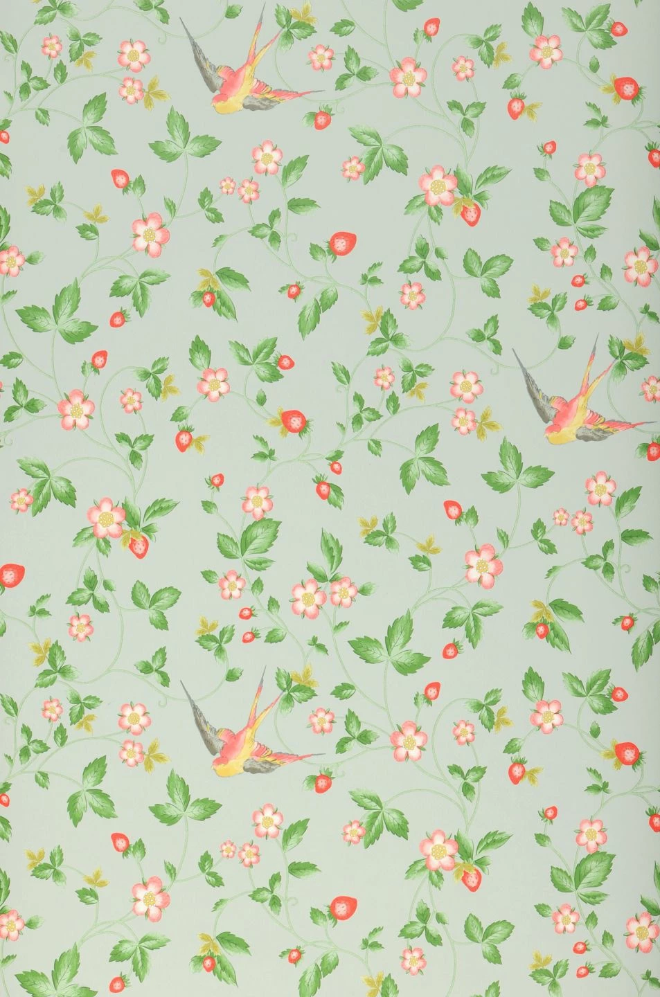 Tapete Annabell Mintgrau 4 Tapete Annabell Mintgrau – Bild 2