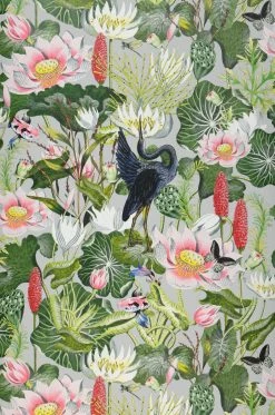 Tapete Bellevue Hellgrau -Wallpaper From The 70s Geschäft 745211 A Bellevue 2880x1440