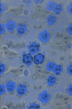 Tapete Florinda Ultramarinblau -Wallpaper From The 70s Geschäft 783051 Florinda 2880x1440