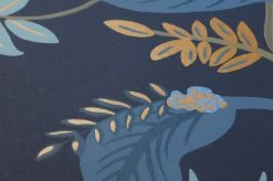 Tapete Peacock Tree Stahlblau -Wallpaper From The 70s Geschäft 790103 B Peacock Tree 2880x1440