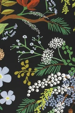 Selbstklebende Tapete Juniper Forest Schwarz -Wallpaper From The 70s Geschäft 790151 B Juniper Forest 2880x1440