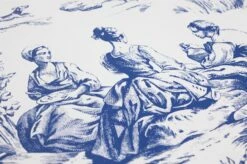 Tapete Toile De Jouy Blau -Wallpaper From The 70s Geschäft 790371 B Toile de Jouy 2880x1440