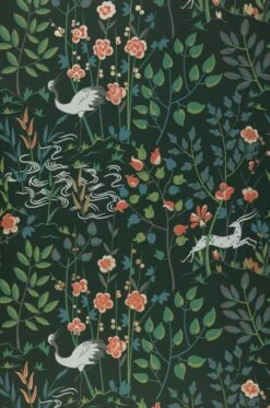 Tapete Carumba Schwarzgrün 7 Tapete Carumba Schwarzgrün -Wallpaper From The 70s Geschäft 790382 A Carumba 2880x1440