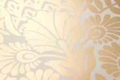 Tapete Pineapple Damask Perlgold -Wallpaper From The 70s Geschäft 790412 B Pineapple Damask7EGK84ksbql0u 2880x1440