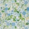 Selbstklebende Tapete Garden Party Blau -Wallpaper From The 70s Geschäft 790582 A Garden Party 2880x1440