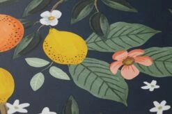 Selbstklebende Tapete Citrus Grove Dunkelblau -Wallpaper From The 70s Geschäft 790652 B Citrus Grove 2880x1440