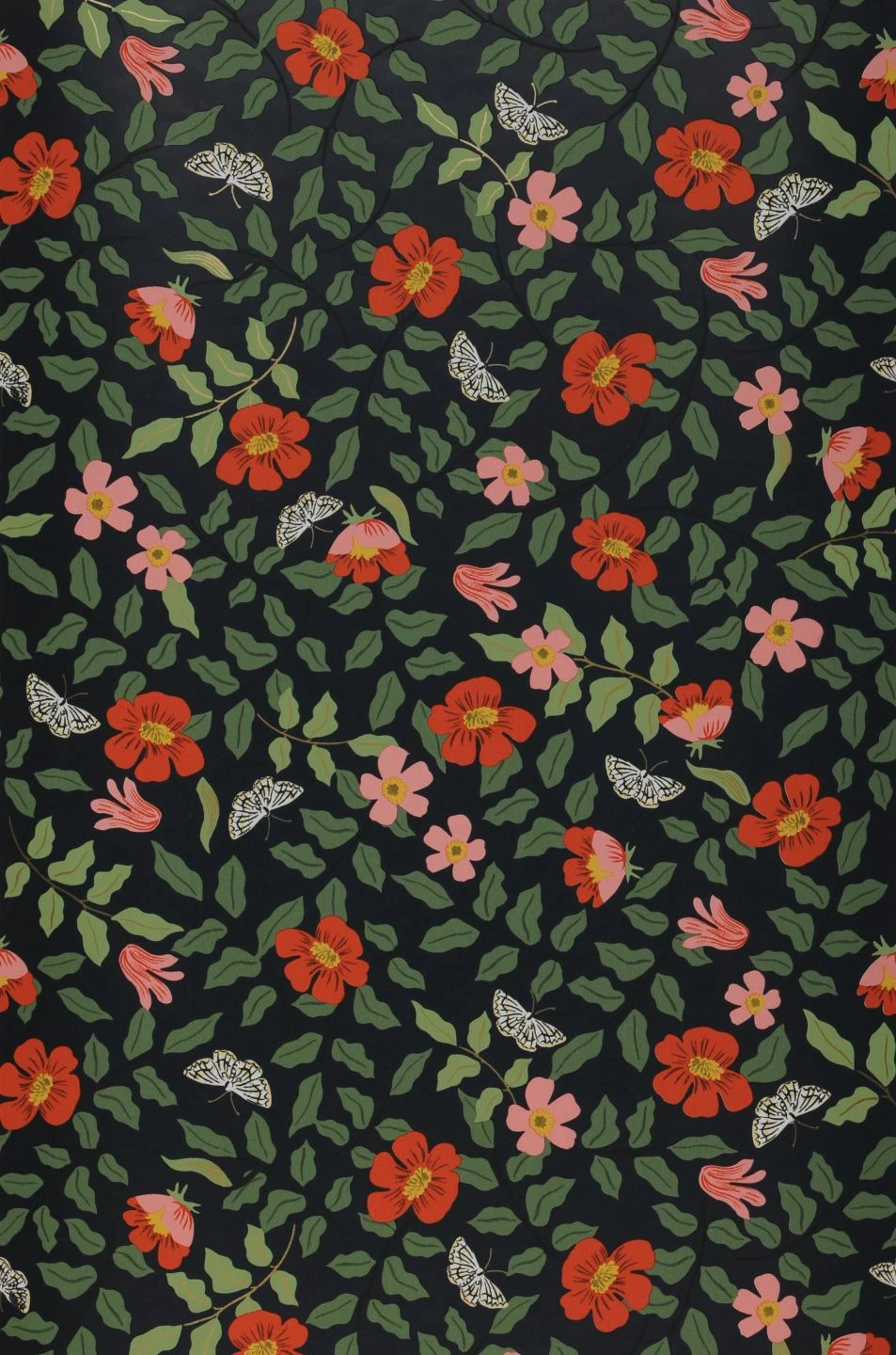 Selbstklebende Tapete Primrose Field Schwarzblau 3 Selbstklebende Tapete Primrose Field Schwarzblau