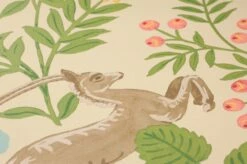 Selbstklebende Tapete Deer Love Hellbeige -Wallpaper From The 70s Geschäft 790681 B Deer Love 2880x1440