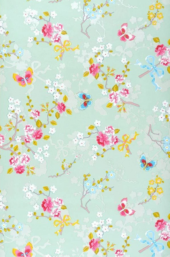 Tapete Benina Weissgrün 4 Tapete Benina Weissgrün – Bild 2