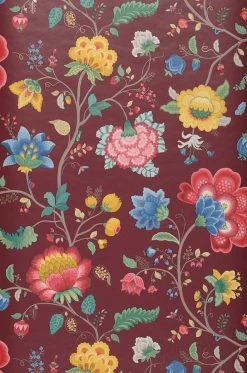 Tapete Belisama Weinrot -Wallpaper From The 70s Geschäft 820806 Belisama 2880x1440