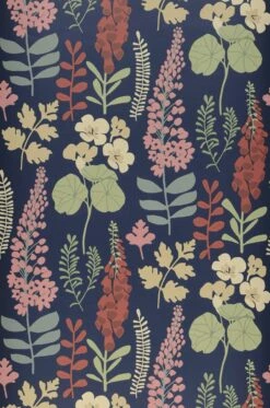 Tapete Luzie Dunkelblau -Wallpaper From The 70s Geschäft 821671 Luzie 2880x1440