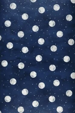 Tapete Antonin Saphirblau -Wallpaper From The 70s Geschäft 821851 A Antonin 2880x1440