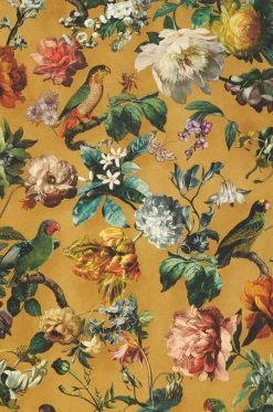 Tapete Margarete Ocker -Wallpaper From The 70s Geschäft 821994 A Margarete 2880x1440