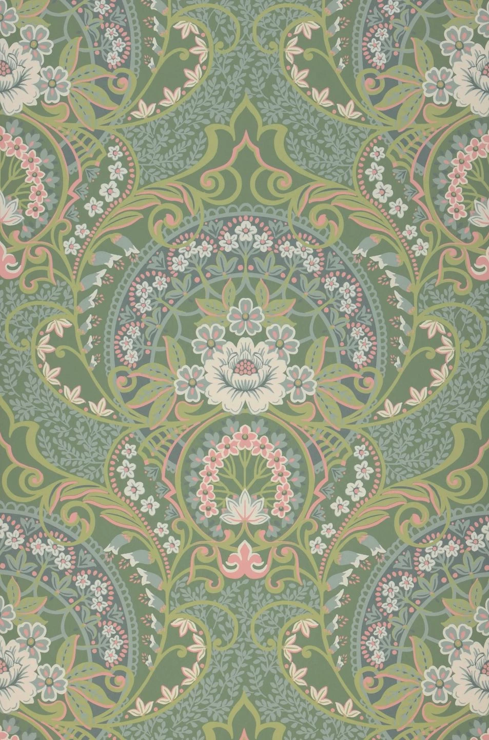 Tapete Sofia Grün 4 Tapete Sofia Grün – Bild 2