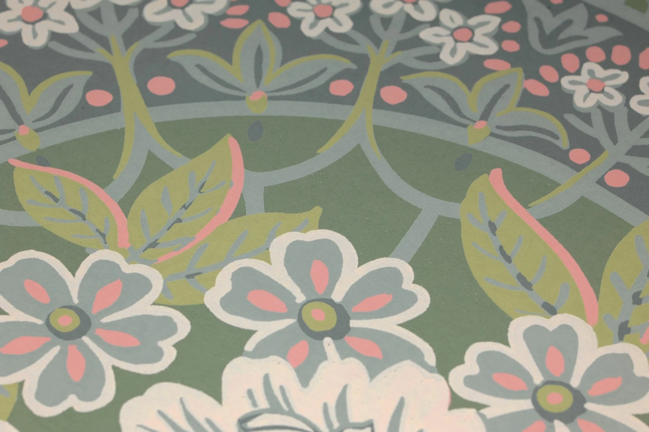 Tapete Sofia Grün 5 Tapete Sofia Grün – Bild 3