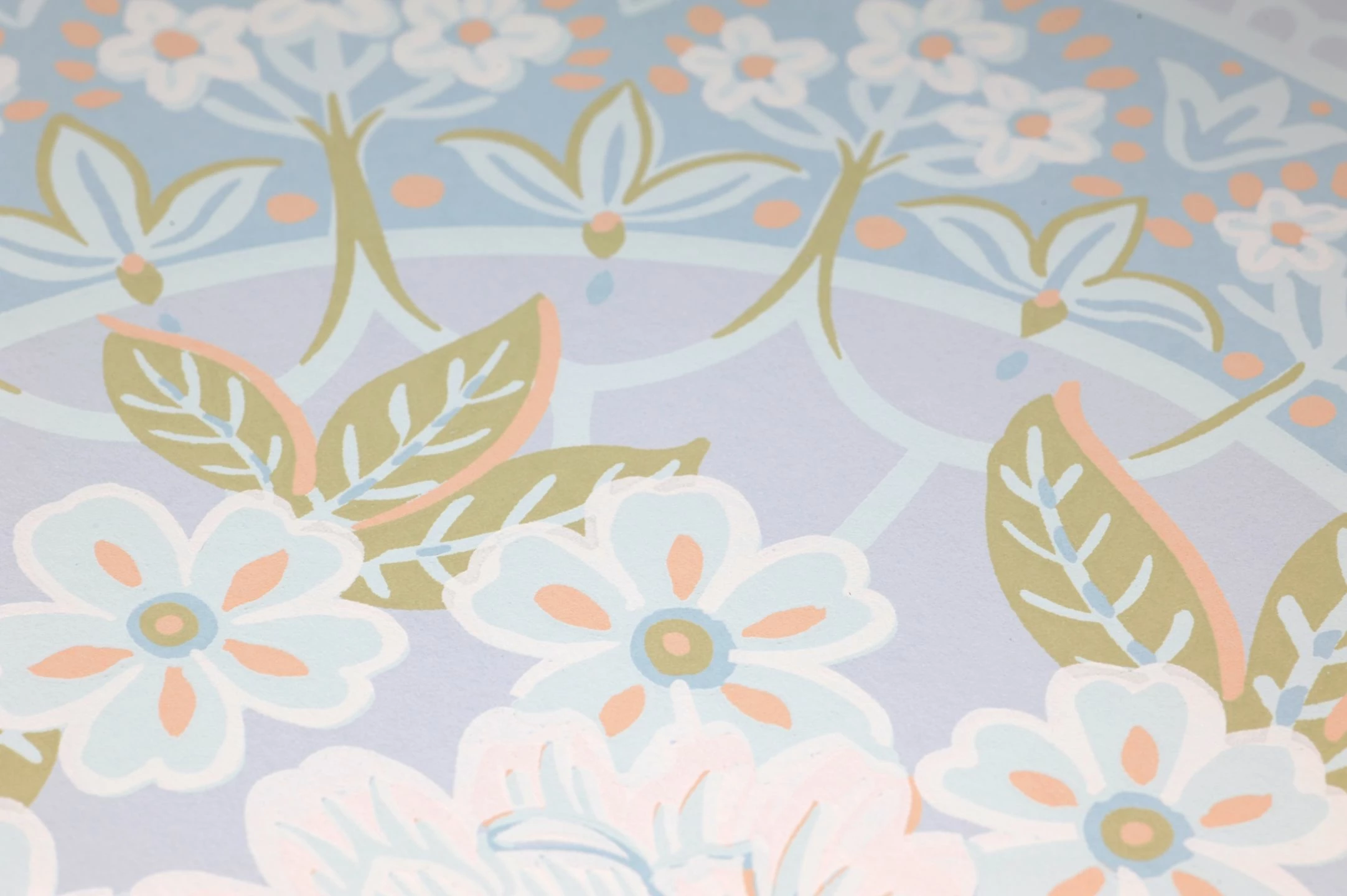 Tapete Sofia Hellblau 5 Tapete Sofia Hellblau – Bild 3