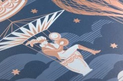 Tapete Rosi Dunkelblau -Wallpaper From The 70s Geschäft 835232 B Rosi 2880x1440