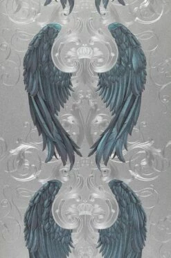 Tapete Morrigan Dunkelblau