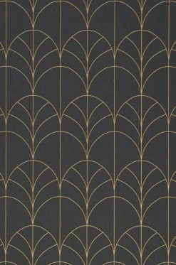 Tapete Ninon Schiefergrau -Wallpaper From The 70s Geschäft 864271 A Ninon 2880x1440