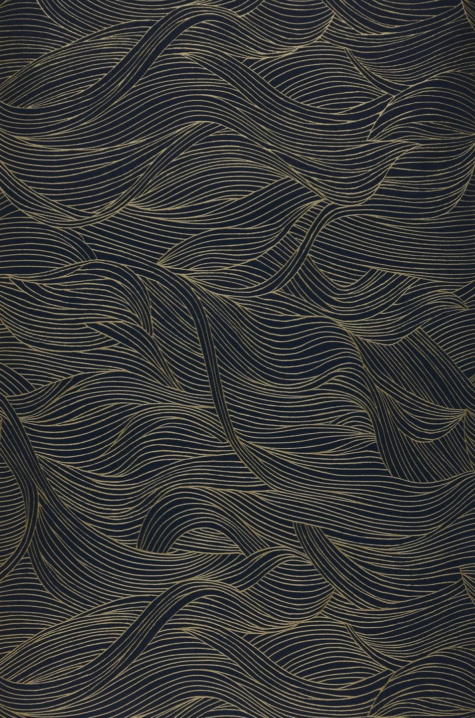 Tapete Abanico Dunkelblau 4 Tapete Abanico Dunkelblau – Bild 2