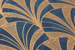 Tapete Obidos Dunkelblau -Wallpaper From The 70s Geschäft 864432 B Obidos 2880x1440