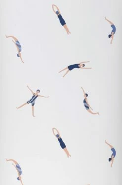 Tapete Water Dancer Weiss -Wallpaper From The 70s Geschäft 864601 Water Dancer 2880x1440