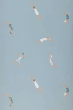 Tapete Water Dancer Hellgraublau