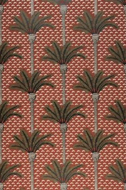 Tapete Palm Luxe Kastanienbraun -Wallpaper From The 70s Geschäft 864633 A Palm Luxe 2880x1440