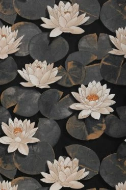 Tapete Mathilde Anthrazit -Wallpaper From The 70s Geschäft 864651 Mathilde 2880x1440