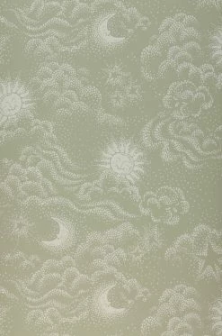 Tapete Sky Dreams Schilfgrün -Wallpaper From The 70s Geschäft 975121 A Sky Dreams 2880x1440