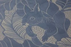 Tapete Oak Tree Tails Hellblau -Wallpaper From The 70s Geschäft 975142 B Oak Tree Tails 2880x1440