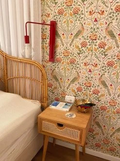 Tapete Adina Hellelfenbein -Wallpaper From The 70s Geschäft Adina K 462733 2880x1440