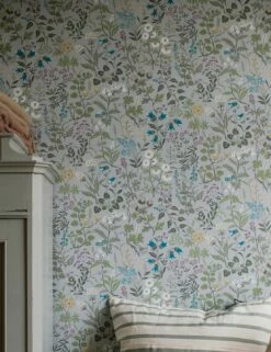 Tapete Aislinn Hellgrau -Wallpaper From The 70s Geschäft Aislinn F 106443 2880x1440