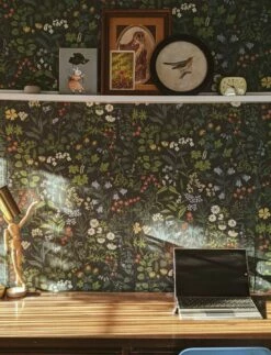 Tapete Aislinn Blaugrün -Wallpaper From The 70s Geschäft Aislinn P 106441 2880x1440