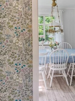 Tapete Aislinn Hellgrau -Wallpaper From The 70s Geschäft Aislinn Z 106443 2880x1440