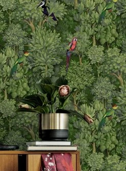 Tapete Amadori Grüntöne -Wallpaper From The 70s Geschäft Amadori A 104481 2880x1440