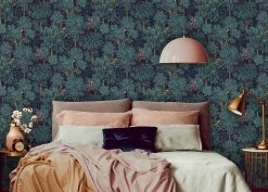 Tapete Amadori Grünblau -Wallpaper From The 70s Geschäft Amadori B 104482 2880x1440