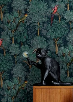 Tapete Amadori Grünblau -Wallpaper From The 70s Geschäft Amadori C 104482 2880x1440