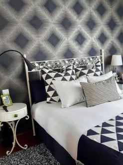 Tapete Amani Anthrazit -Wallpaper From The 70s Geschäft Amani K 431291 2880x1440