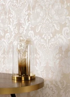 Tapete Anastasia Creme -Wallpaper From The 70s Geschäft Anastasia B 864344 2880x1440