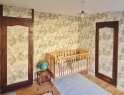 Tapete Ancasi Olivgelb -Wallpaper From The 70s Geschäft Ancasi K 450512 2880x1440