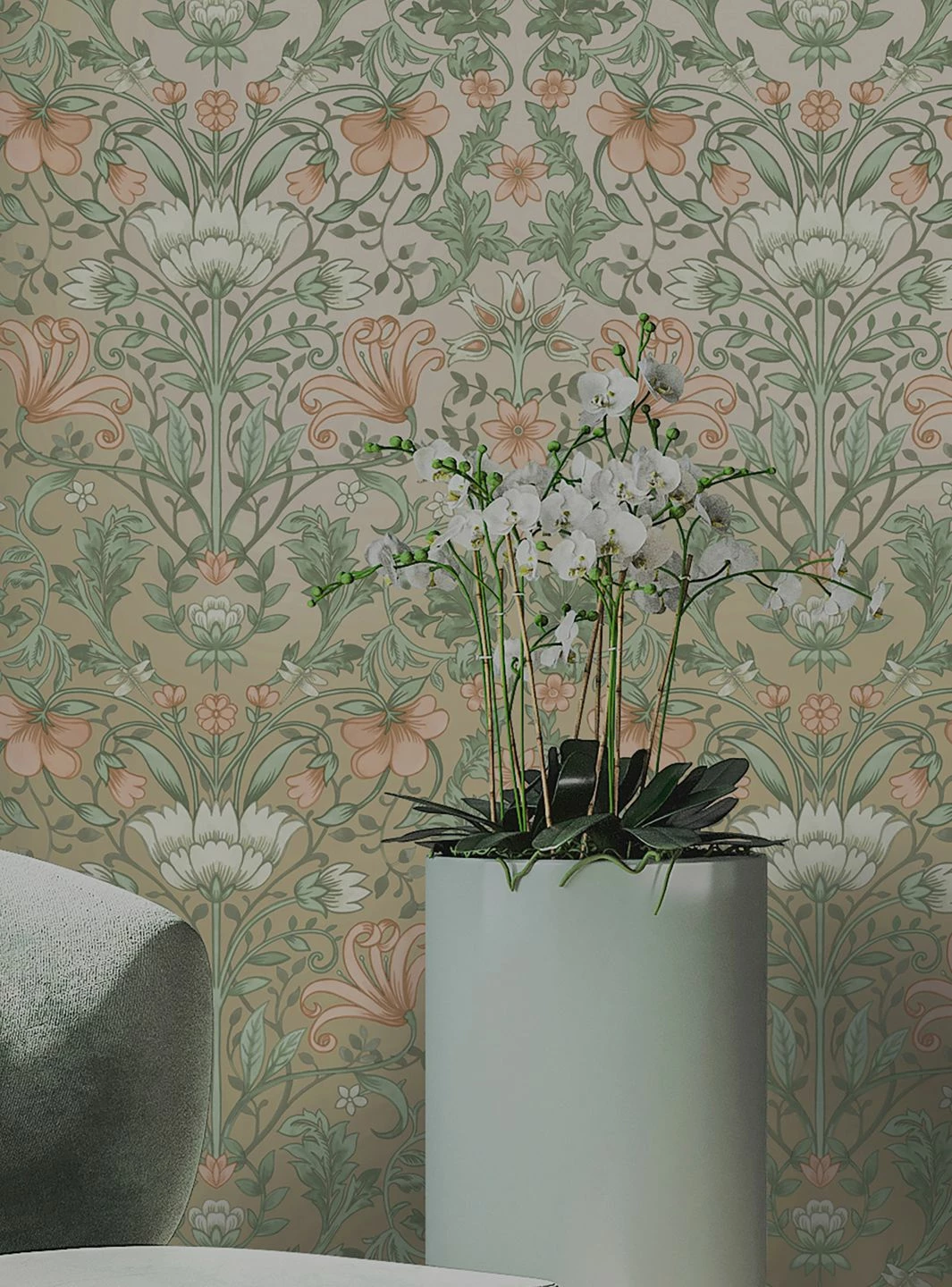 Tapete Andana Perlbeige 5 Tapete Andana Perlbeige – Bild 3