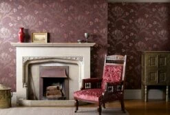 Tapete Andastra Braunrot -Wallpaper From The 70s Geschäft Andastra B 461461 2880x1440