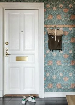 Tapete Anita Taubenblau -Wallpaper From The 70s Geschäft Anita E 485012 2880x1440