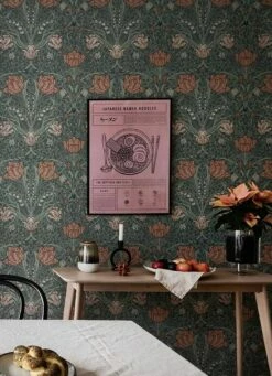 Tapete Anita Hellmintgrau -Wallpaper From The 70s Geschäft Anita V 485011 2880x1440